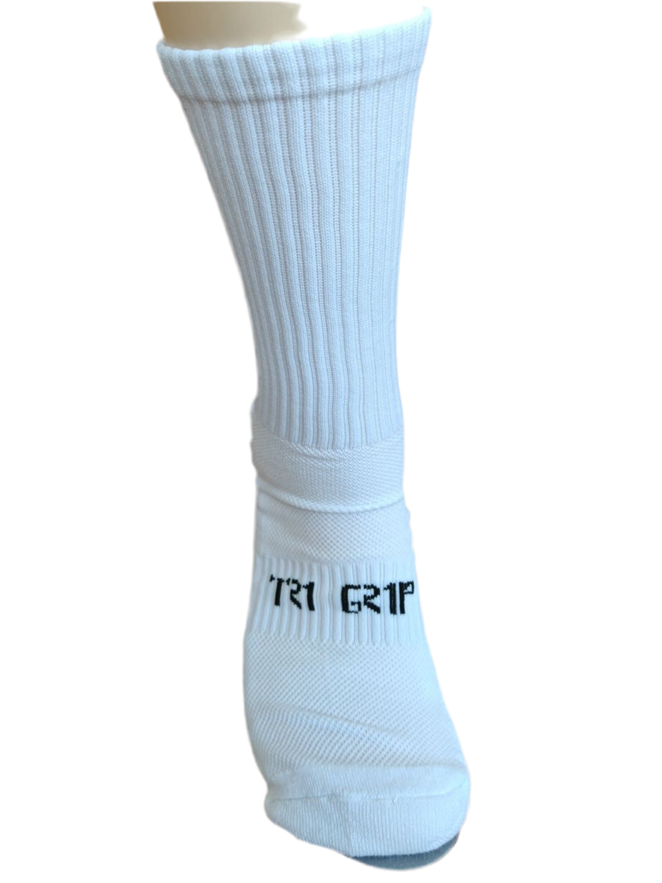 Aztec Series Grip Socks 2.0 White