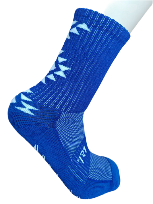 Aztec Series Grip Socks 2.0 Royal Blue
