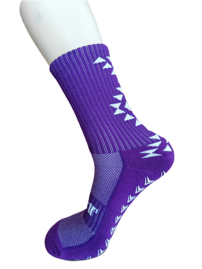 Aztec Series Grip Socks 2.0 Purple