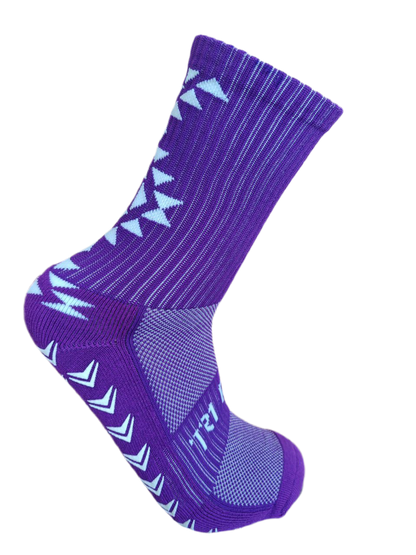 Aztec Series Grip Socks 2.0 Purple