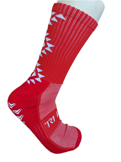 Aztec Series Grip Socks 2.0 Red